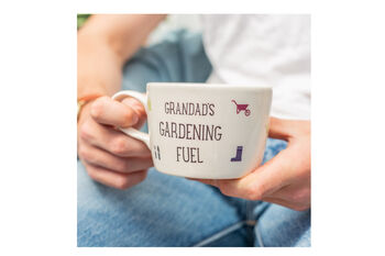 Handmade Gardening Fuel Mug, 2 of 3