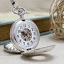 Antique Style Mechanical Personalised Pocket Watch, thumbnail 2 of 7
