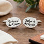 Father Of The Groom Cufflinks, thumbnail 4 of 5