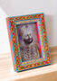 Hand Painted Floral Photo Frame, thumbnail 1 of 2