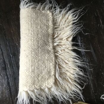 Sheepskin Look Seat Pads| Seat Covers| Handwoven, 2 of 9