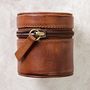 Personalised Leather Travel Jewellery Box For Him, thumbnail 7 of 9