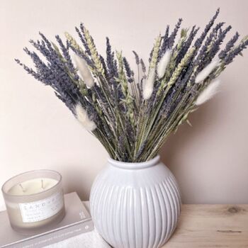 Natural Dried Lavender Arrangement With Vase, 2 of 3