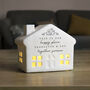 Personalised Floral LED Light Up House – Housewarming Gift, thumbnail 2 of 6
