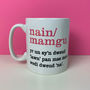 Nain/Mamgu Welsh Definition Mug, thumbnail 2 of 2