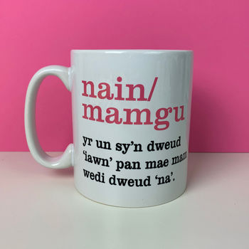 Nain/Mamgu Welsh Definition Mug, 2 of 2