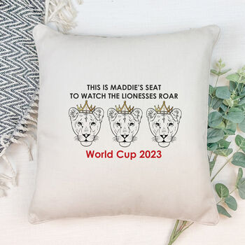 Womens World Cup Cushion, 6 of 7