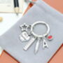 No One Teacher Personalised Keyring End Of Term Gift, thumbnail 8 of 10