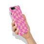 Crazy Check Multiple Colour Options Snap Phone Case For iPhone And Samsung, thumbnail 8 of 11