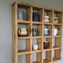 Handcrafted Solid Wooden Cup And Mug Display Shelf, thumbnail 4 of 7