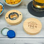 Personalised Birth Year Bottle Opener Gift For Men, thumbnail 5 of 6