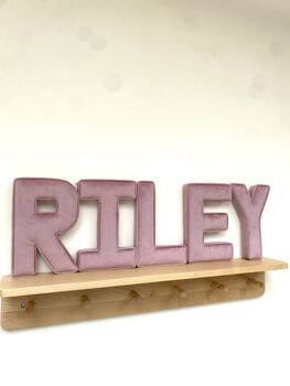 Velvet Fabric Letters, 4 of 9