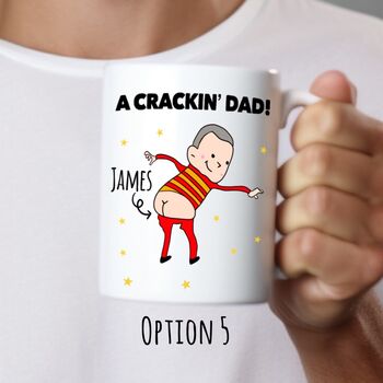 Personalised Crackin' Dad Mug For Dad, 6 of 10