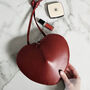 Red Heart Shoulder Handbag, thumbnail 2 of 6