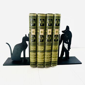 Ancient Egypt Bastet And Anubis Bookends, 2 of 3