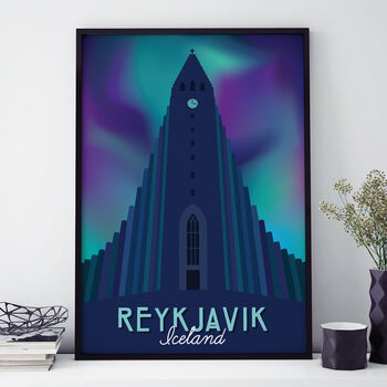 Reykjavik Art Print, 2 of 4