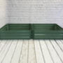 Pair Of Sage Green Vegetable And Herb Raised Beds, thumbnail 4 of 5