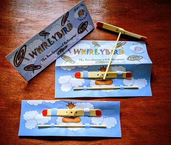 Whirlybird. The Classic Hand Powered Helicopter, 5 of 8