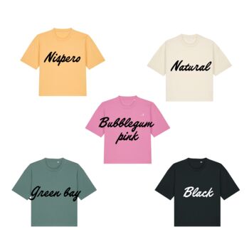 Adults Boxy Sow Much To Love Seeds Adults Organic Tee, 2 of 2