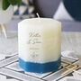Recycled Wax Octagon Anniversary Scented Candle, thumbnail 2 of 10