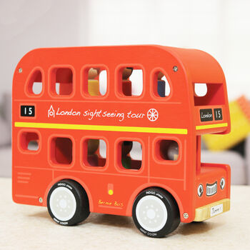 Wooden Number Sorting Bus, 2 of 8