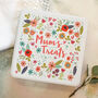 Personalised Mum's Treats Keepsake Box Tin, thumbnail 1 of 7