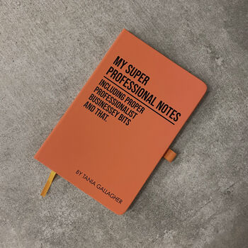 Personalised A5 Super Professional Business Notebook, 7 of 11