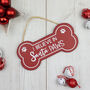 I Believe In Santa Paws Wooden Sign, thumbnail 1 of 6