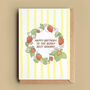 Personalised Berry Best Birthday Card, thumbnail 2 of 3
