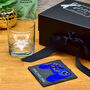 Personalised Gamer Whiskey Glass Tumbler Gift Set, thumbnail 4 of 8
