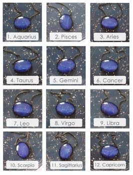Custom Zodiac Constellation Necklace, 4 of 5