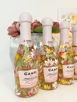 Hand Painted Bridesmaid Gift Bottles, 4 of 4