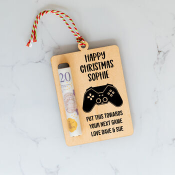 Personalised Gaming Money Gift Holder, 2 of 5
