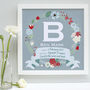 Personalised New Baby Framed Initial Print, thumbnail 4 of 9