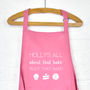 Personalised All About That Bake Apron, thumbnail 2 of 5