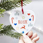 Personalised Heart Christmas Decoration, thumbnail 2 of 2