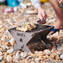 Personalised Slot Together Portable Camping Fire Pit, thumbnail 1 of 12