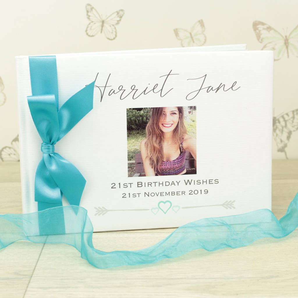 Personalised Photo Birthday Guest Book By Love Lumi Ltd
