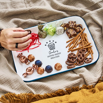 Enamel Movie Night Snack Tray, 3 of 6
