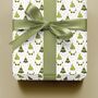 Premium Quality Gnome Christmas Gift Wrapping Paper, Superior Thickness, thumbnail 1 of 9