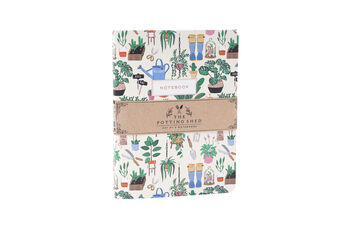 Set Of Two A6 Notebooks With Gardening Illustrations, 4 of 5