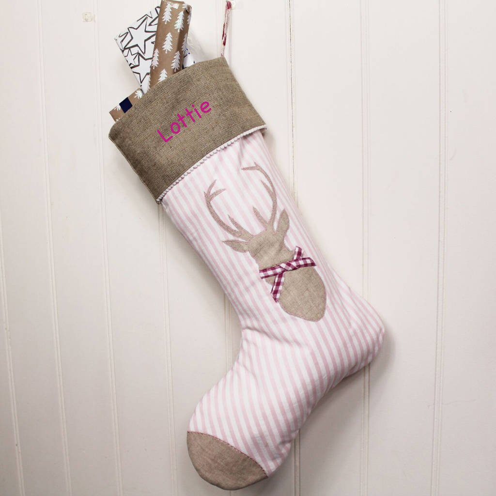 Pink Stocking Christmas 