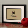 Personalised Cat Lover Gift Print For One Or Two Cats, thumbnail 9 of 12