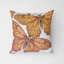 Yellow Butterflies Water Resistant Outdoor Cushion, thumbnail 3 of 3