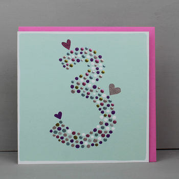 3rd Birthday Card For A Boy Or Girl, 2 of 2
