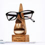 Personalised Wooden Nose Shaped Glasses Holder, thumbnail 2 of 7