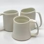 Porcelain White Cup Mug Glazed Handmade, thumbnail 4 of 10