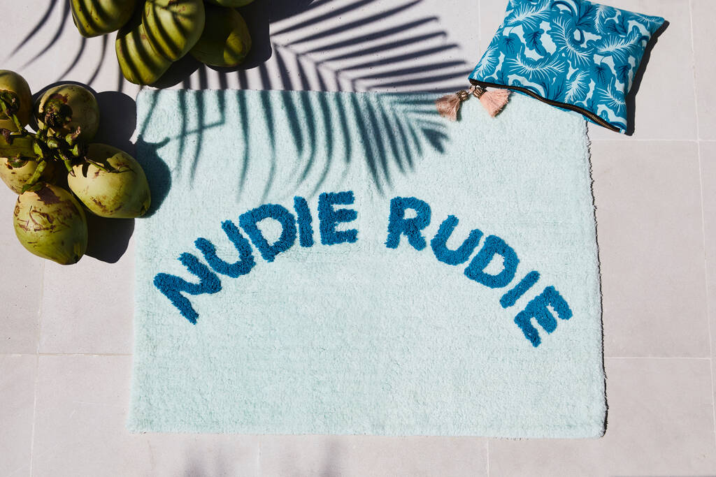 nudie rudie bathmat by antipodream