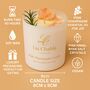 Pink Champagne Crystal Candle Infused With Pink Himalayan Salt Crystal, thumbnail 4 of 9