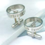 Personalised 'The Day My Life Changed' Cufflinks, thumbnail 6 of 11